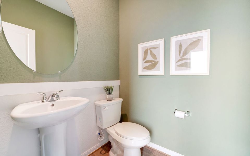 Furnished interior in a model home at Garden Grove in San Antonio (Image 21). Furnished interior in a model home at Garden Grove in San Antonio (Image 21).