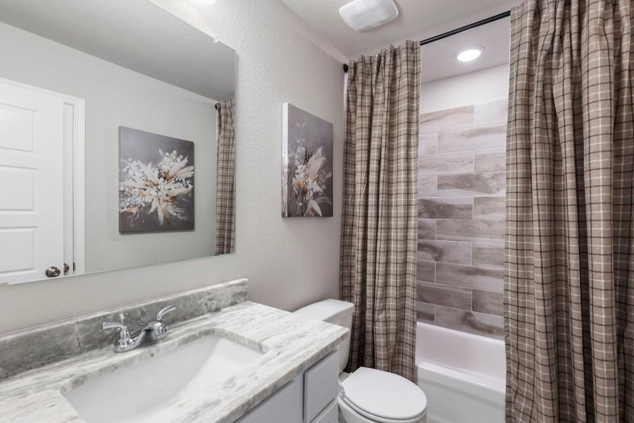 Furnished interior in a model home at Northgate in Temple (Image 23). Furnished interior in a model home at Northgate in Temple (Image 23).
