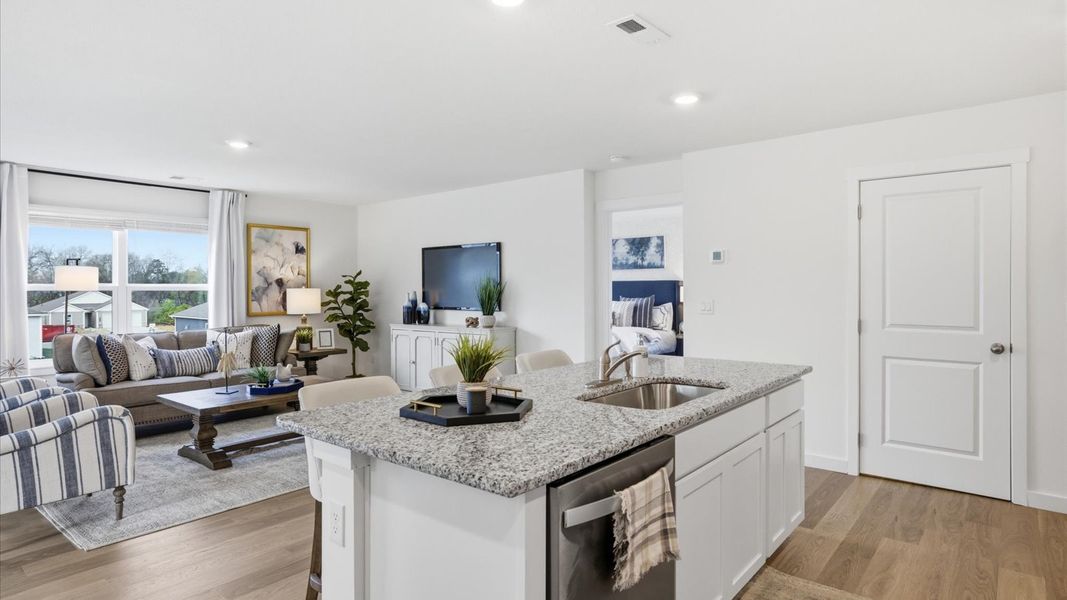 Furnished interior in a model home at Oak Hill in Vonore (Image 9).