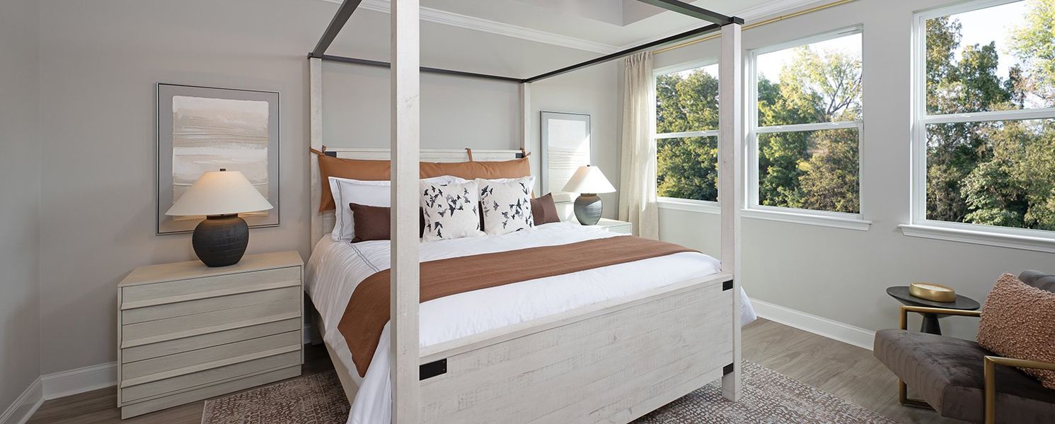 Furnished interior in a model home at Willow Landing in Mount Juliet (Image 12).