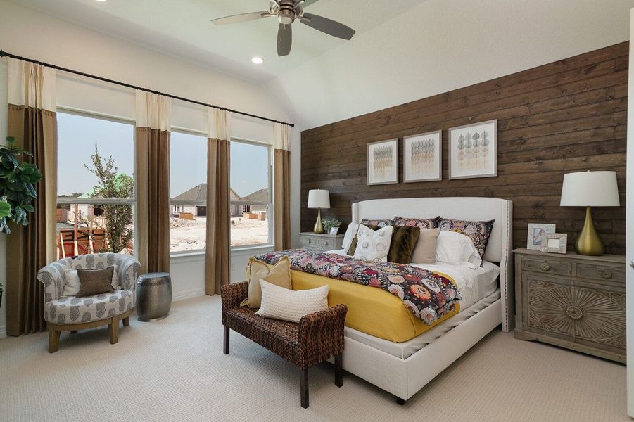 Furnished interior in a model home at Kinder Gale 65’s at Kinder Ranch in San Antonio (Image 8). Furnished interior in a model home at Kinder Gale 65’s at Kinder Ranch in San Antonio (Image 8).