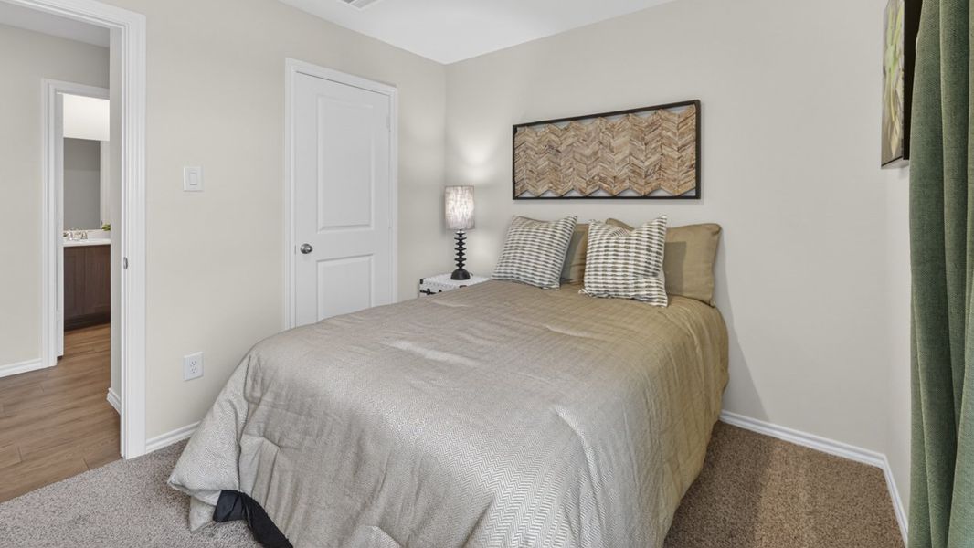 Furnished interior in a model home at The Hills of Sherman in Sherman (Image 52).