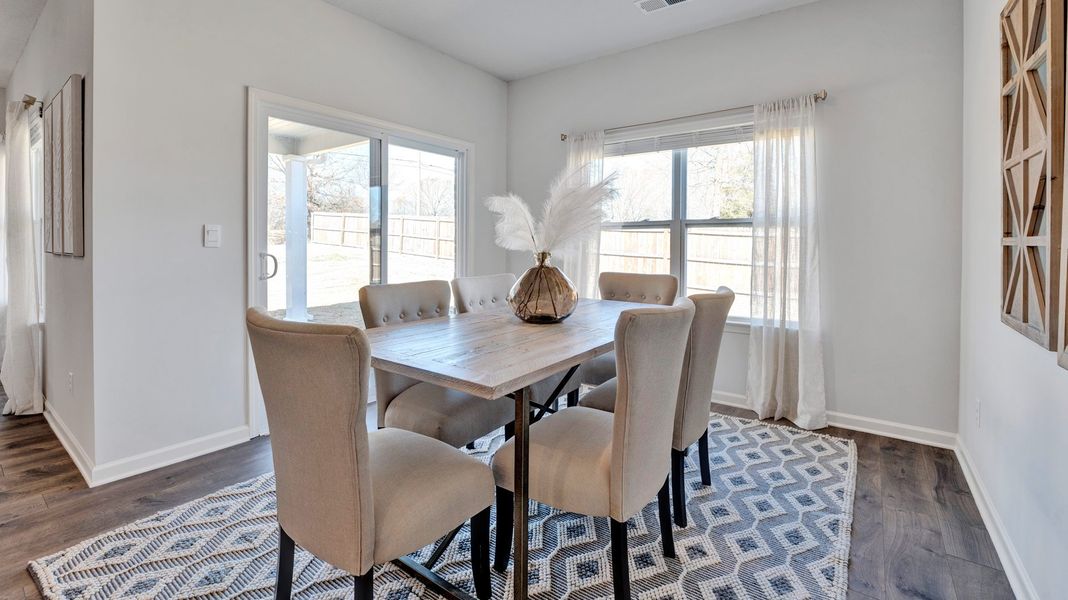 Furnished interior in a model home at Village Park in Oakland (Image 18).