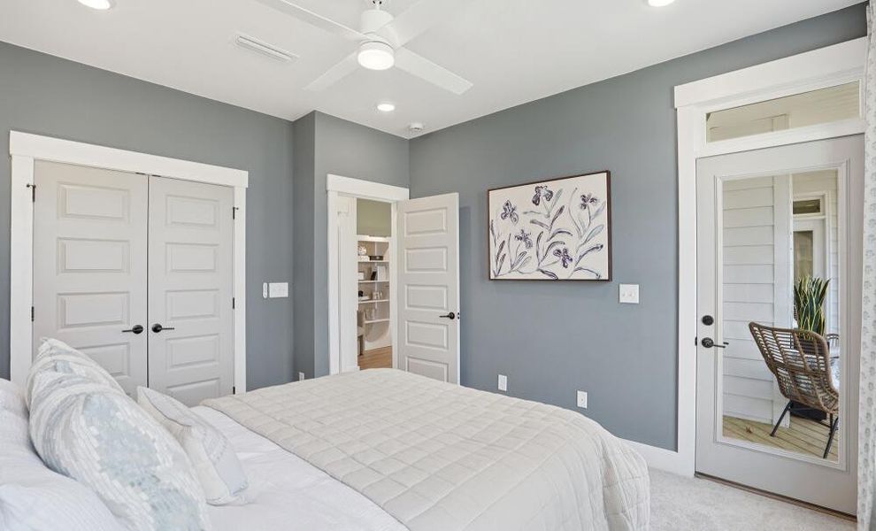 Furnished interior in a model home at Waterford Commons in Rock Hill (Image 38).