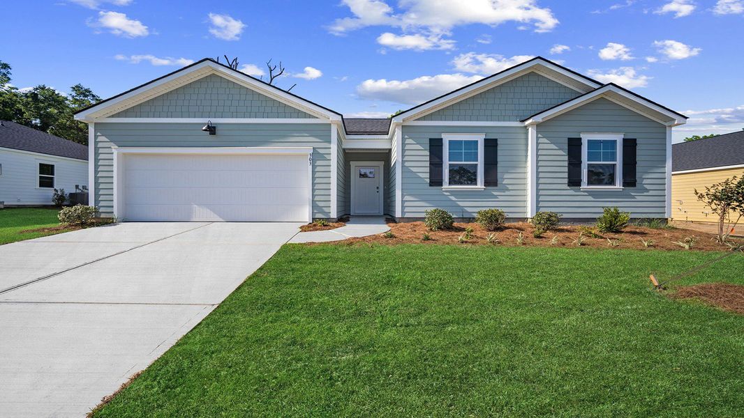 Front exterior of a home in the Fernhill Farms community, located in Statesboro, GA (Image 17).