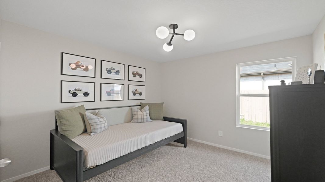 Furnished interior in a model home at The Canopies in Splendora (Image 14). Furnished interior in a model home at The Canopies in Splendora (Image 14).