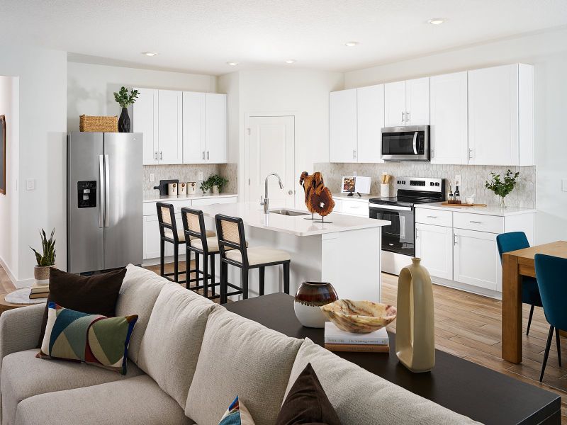 Furnished interior in a model home at Cypress Meadows - Signature Series in Jacksonville (Image 20). Furnished interior in a model home at Cypress Meadows - Signature Series in Jacksonville (Image 20).