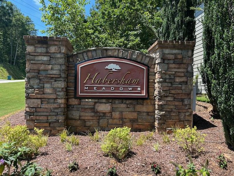 Front exterior of a home in the Habersham Meadows community, located in Demorest, GA (Image 2).
