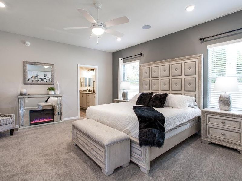 Every home includes a private owner`s suite - Summerlyn II home plan