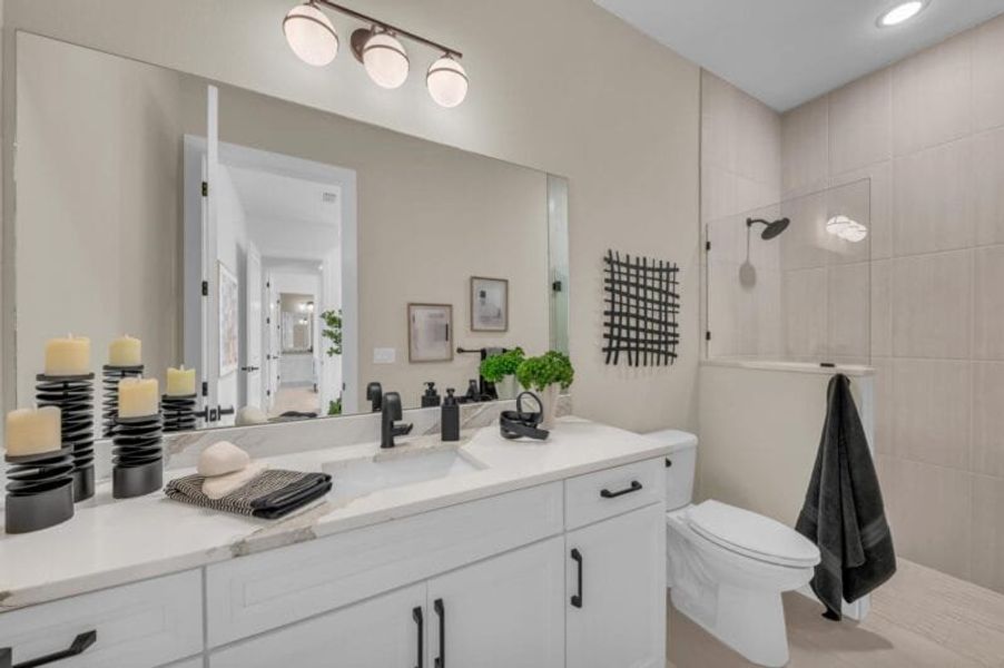 Furnished interior in a model home at Hampton Lakes in Sarasota (Image 91). Furnished interior in a model home at Hampton Lakes in Sarasota (Image 91).