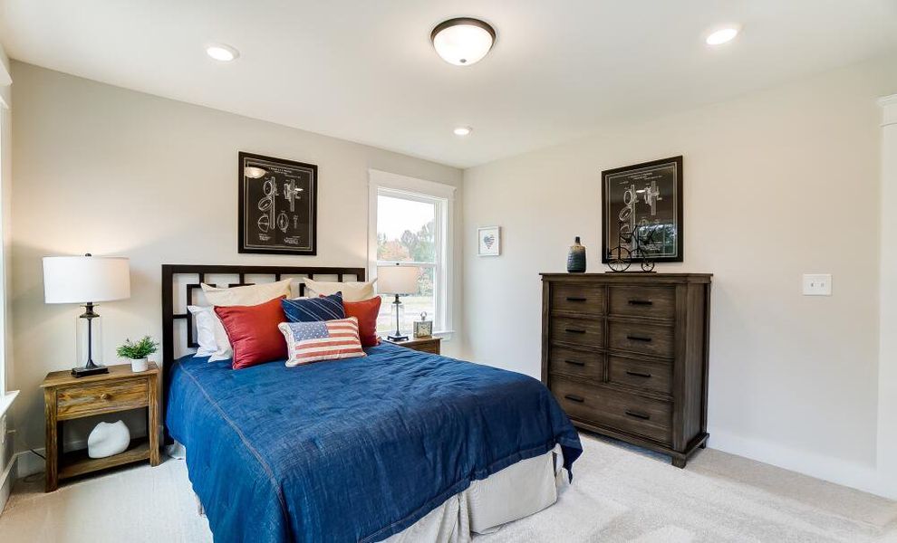 Furnished interior in a model home at Lauren Park in Lexington (Image 12).