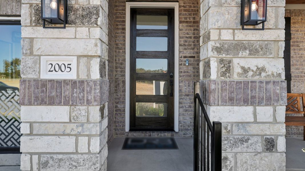 Exterior details of a home in Stream Waters, Seguin (Image 4).