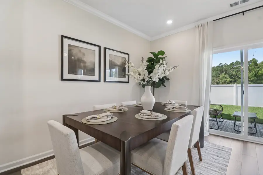 Furnished interior in a model home at Walker’s Trail in Lexington (Image 5).