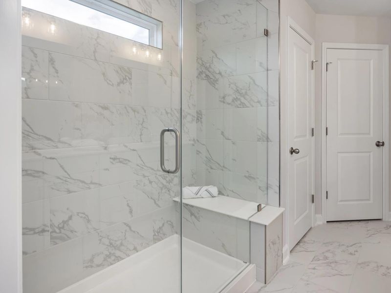 Furnished interior in a model home at Enclave at Belmont in Belmont (Image 13). Furnished interior in a model home at Enclave at Belmont in Belmont (Image 13).