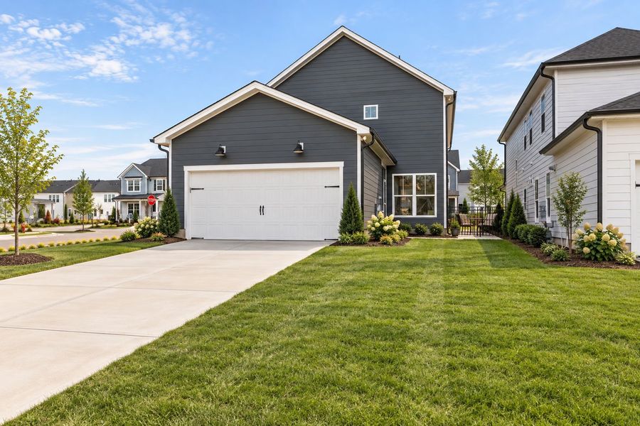 Private Rear-Load Garages