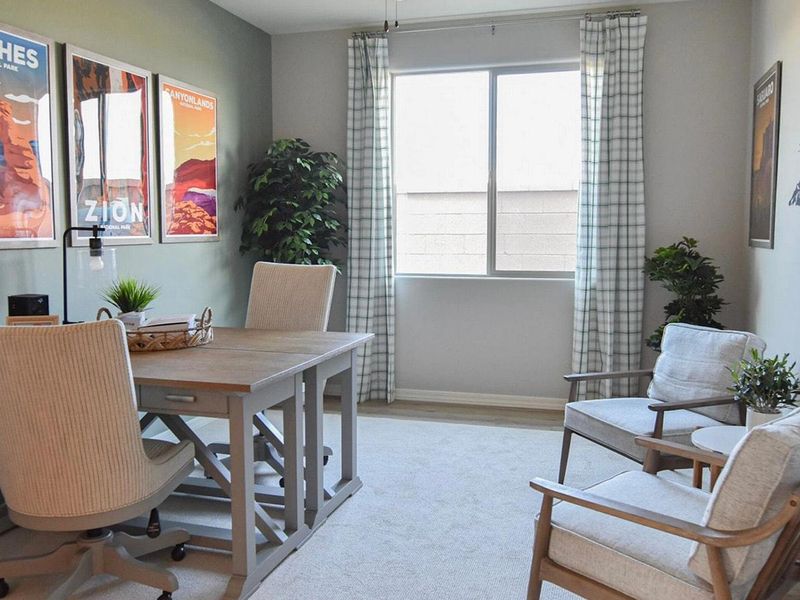 Furnished interior in a model home at North Ridge at Pronghorn Ranch in Prescott Valley (Image 9). Furnished interior in a model home at North Ridge at Pronghorn Ranch in Prescott Valley (Image 9).