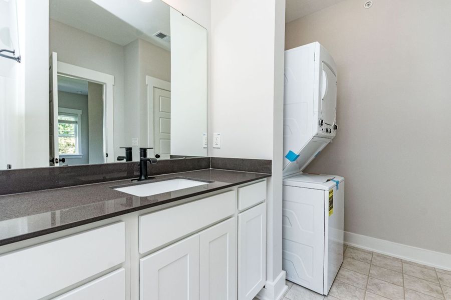 Furnished interior in a model home at Academy Overlook in Clayton (Image 6).