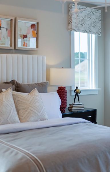 Furnished interior in a model home at Holding Village in Wake Forest (Image 32). Furnished interior in a model home at Holding Village in Wake Forest (Image 32).