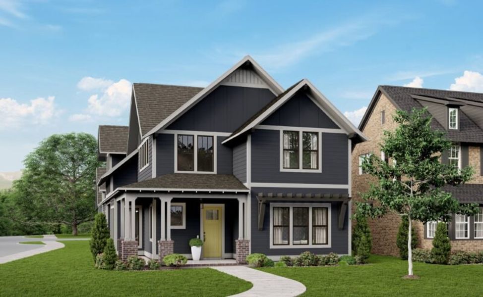 Front exterior of a home in the June Lake community, located in Thompson's Station, TN (Image 15).