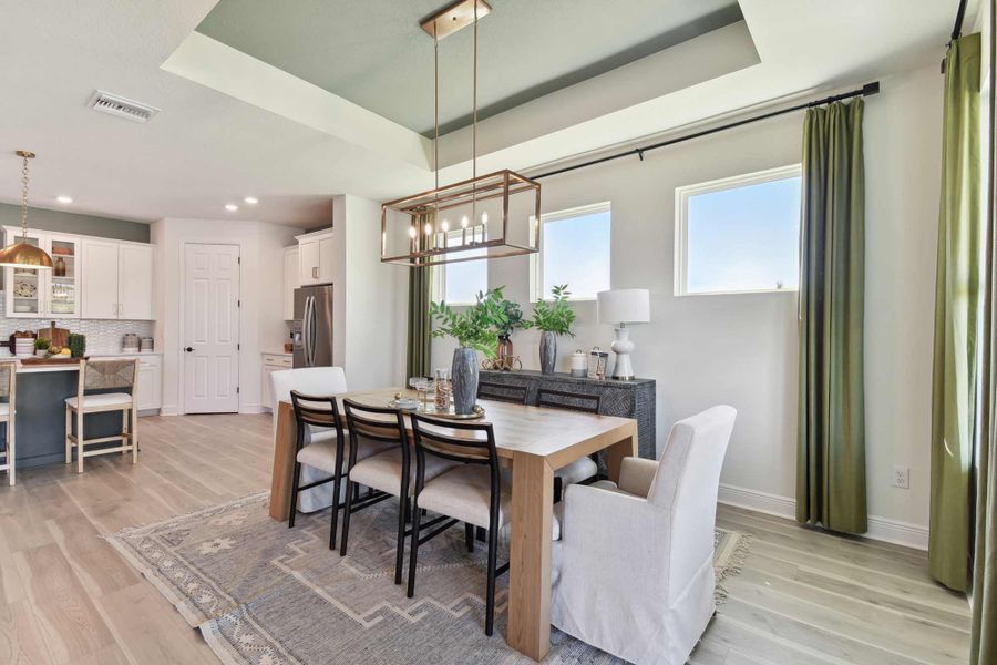 Furnished interior in a model home at Coasterra in Palmetto (Image 5).