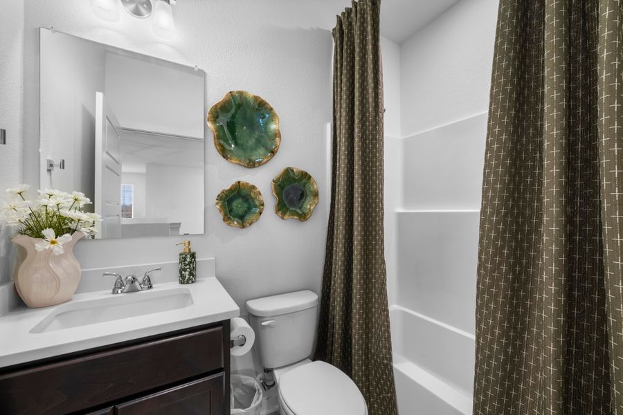 Furnished interior in a model home at Adaline Crossing in McGregor (Image 9). Furnished interior in a model home at Adaline Crossing in McGregor (Image 9).