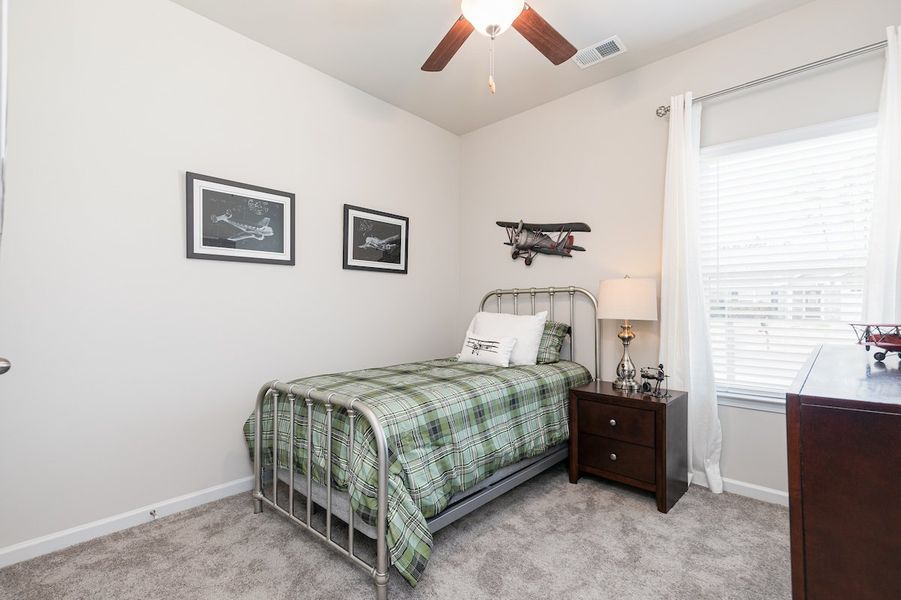 Furnished interior in a model home at The Cottages of Silvertown in Thomaston (Image 7).