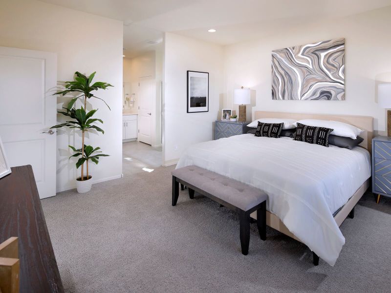 Furnished interior in a model home at Sunset Crest - Signature Series in Tucson (Image 28). Furnished interior in a model home at Sunset Crest - Signature Series in Tucson (Image 28).