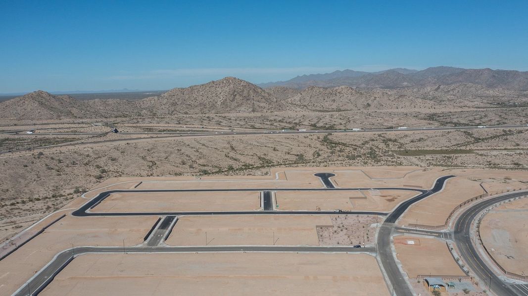 Site preparation and early development at Alta Vida at Westpark in Buckeye, AZ (Image 5).