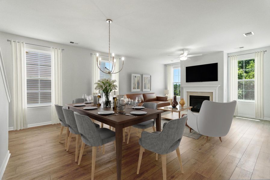 Bowen | Eat-In and Great Room