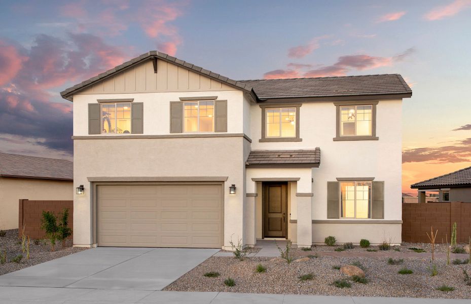 Front exterior of a home in the Alamar community, located in Tolleson, AZ (Image 4).