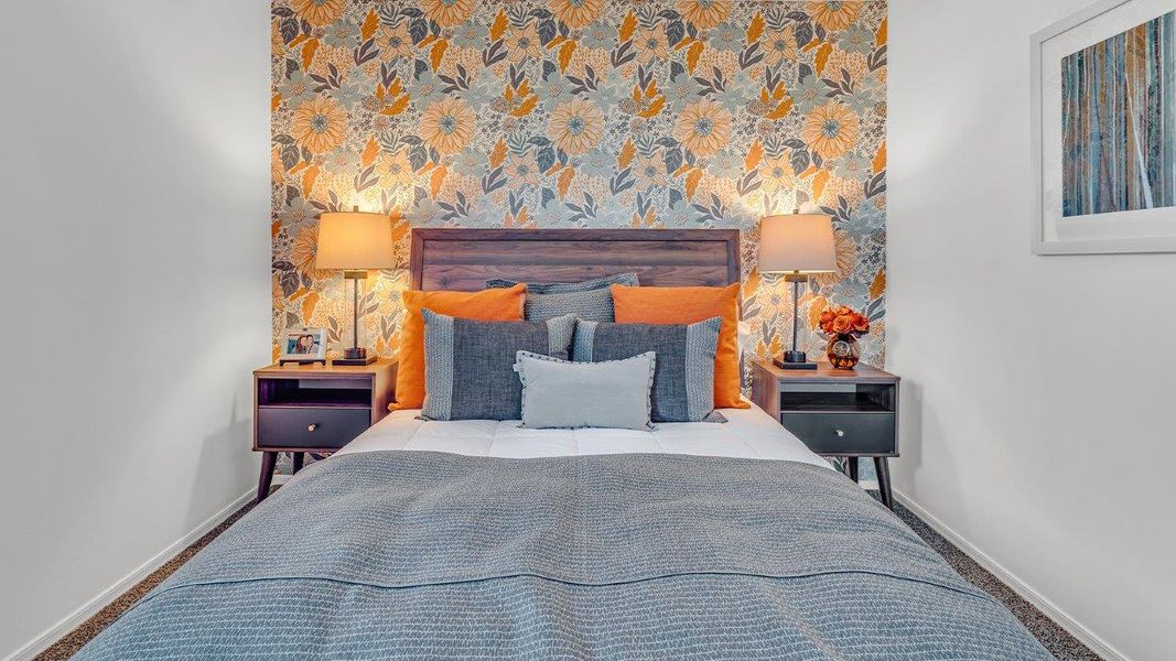 Furnished interior in a model home at Senita Crossing in Tucson (Image 41).