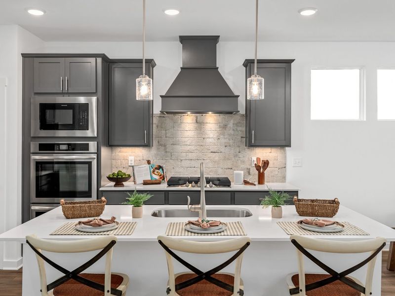 Furnished interior in a model home at Calista Farms in White House (Image 12). Furnished interior in a model home at Calista Farms in White House (Image 12).