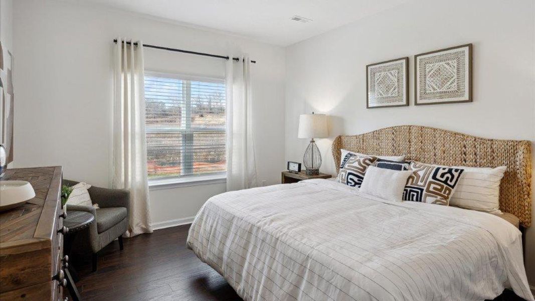 Furnished interior in a model home at The Ridge at Neals Landing in Knoxville (Image 14).
