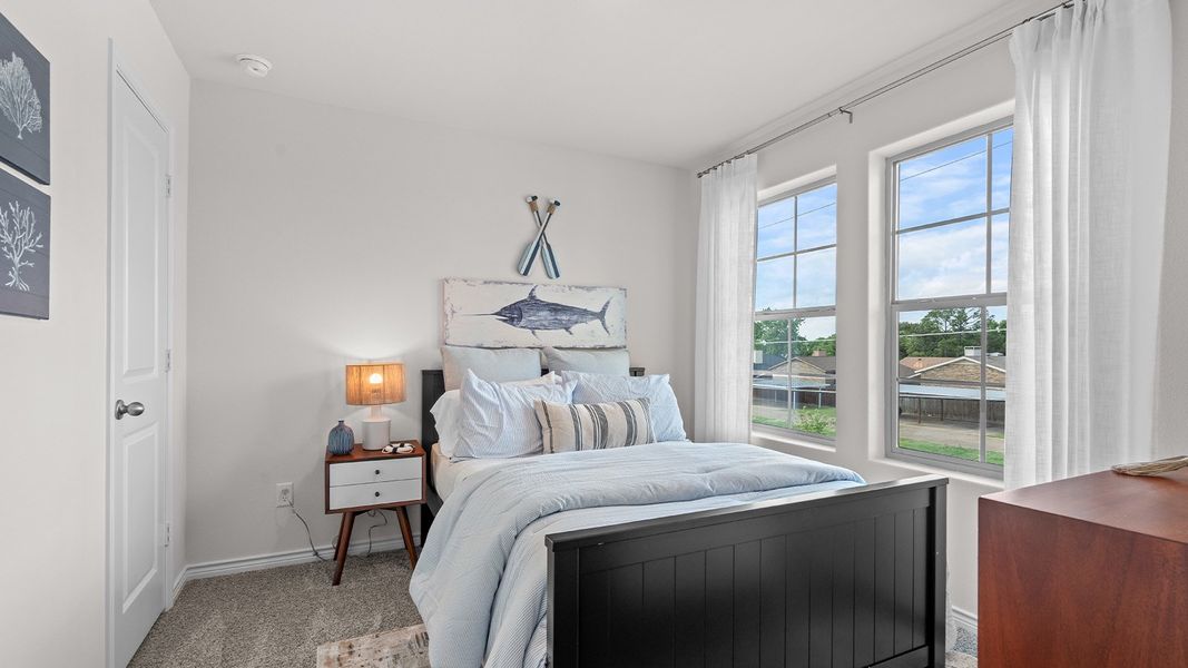 Furnished interior in a model home at California Meadows in Arlington (Image 16). Furnished interior in a model home at California Meadows in Arlington (Image 16).