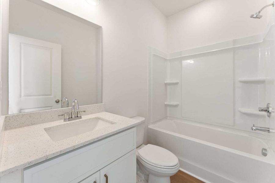 Furnished interior in a model home at Array in Atlanta (Image 34).