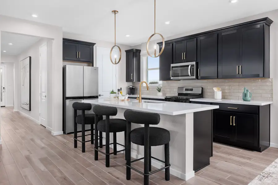 Furnished interior in a model home at Willows at Bella Vista Farms: Bella Vista Farms in San Tan Valley (Image 3).