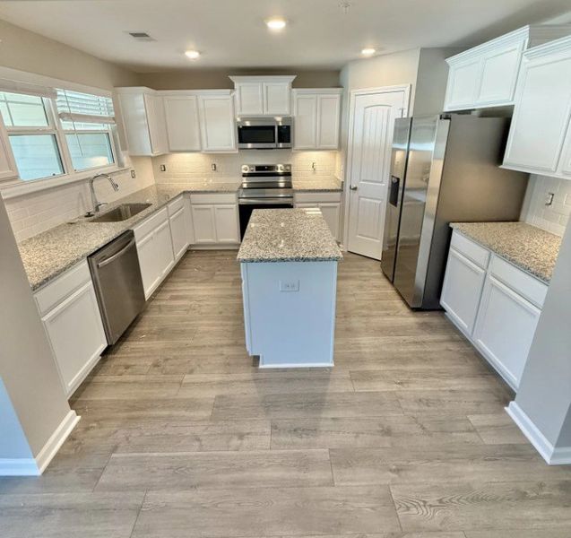 Stainless steel appliances included!