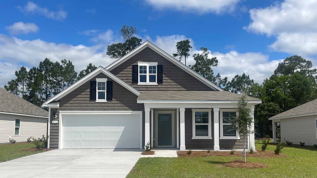 Front exterior of a home in the Heritage Crossing community, located in Conway, SC (Image 14).