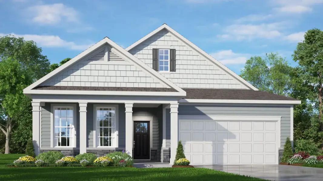 Front exterior of a home in the Chambray community, located in New Bern, NC (Image 11).