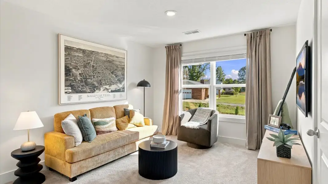 Furnished interior in a model home at Irwin Oaks in Corryton (Image 22). Furnished interior in a model home at Irwin Oaks in Corryton (Image 22).