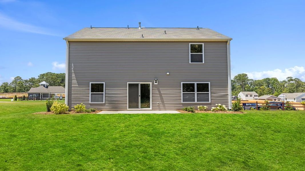 Front exterior of a home in the Harrier Point community, located in Woodruff, SC (Image 8).