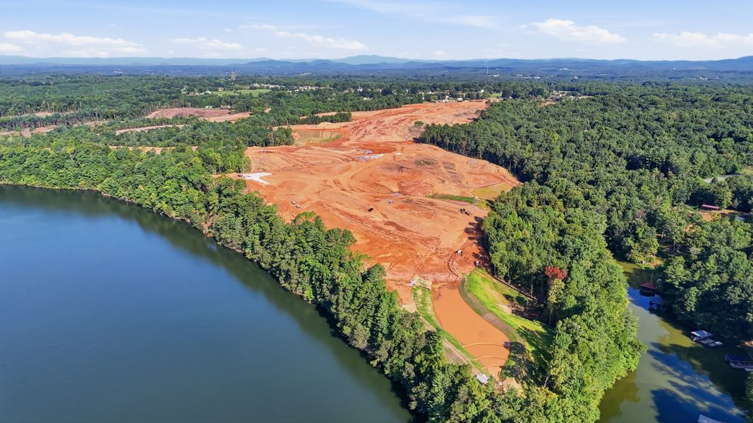 Site preparation and early development at Esplanade at Lake Hickory in Taylorsville, NC (Image 12).