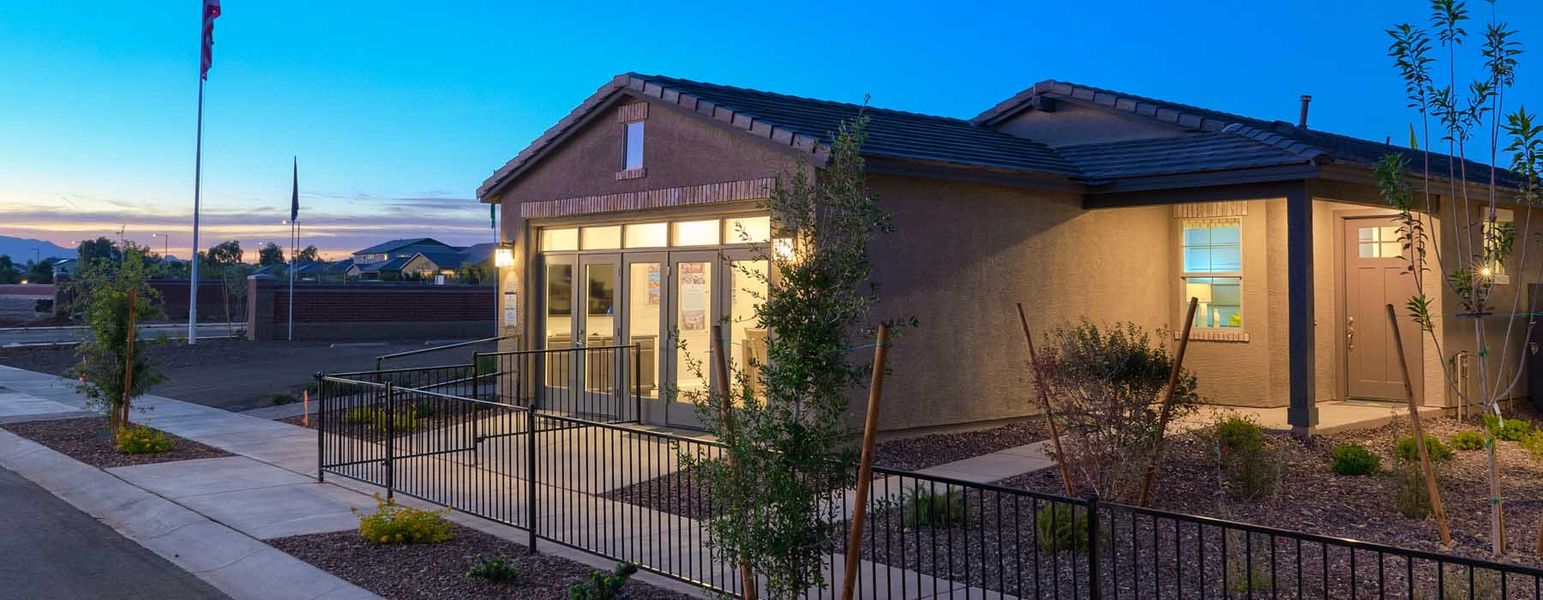 Front exterior of a home in the Beacon Hill at Marley Park community, located in Surprise, AZ (Image 3).