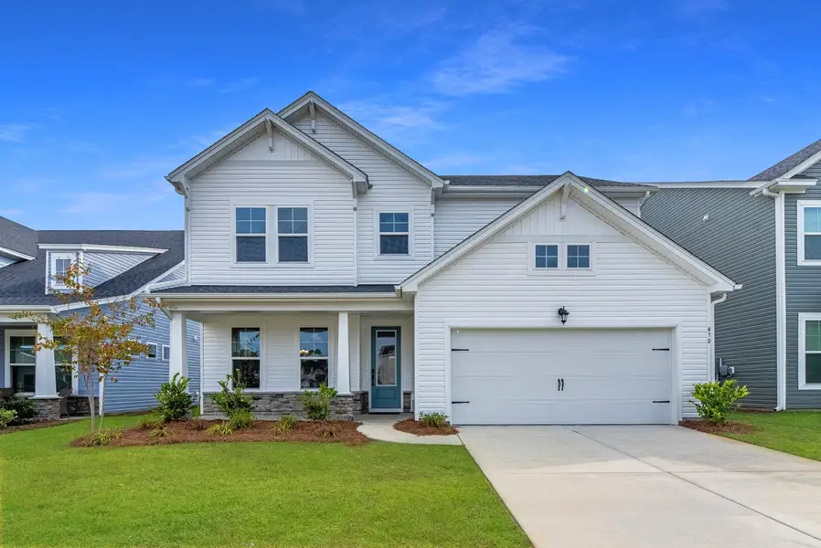 Front exterior of a home in the The Groves of Berkeley community, located in Moncks Corner, SC (Image 3).