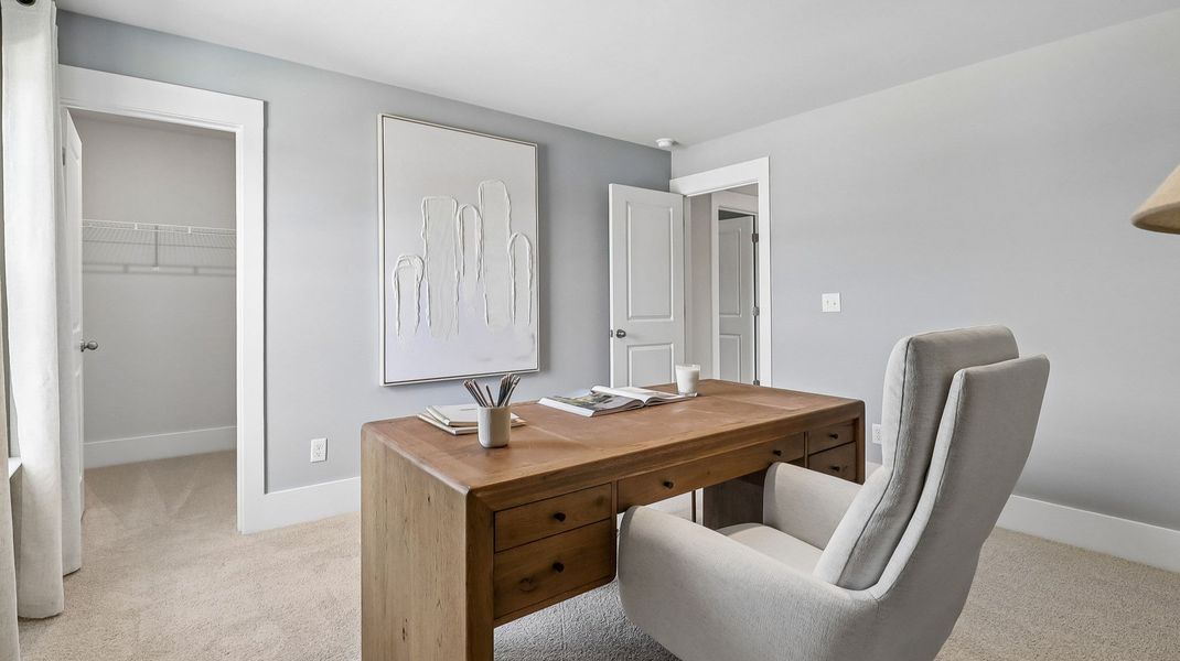 Furnished interior in a model home at Shell Pointe in Gilbert (Image 27).