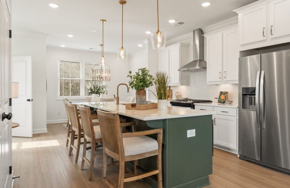 Furnished interior in a model home at Wilkins Walk in Mableton (Image 14).