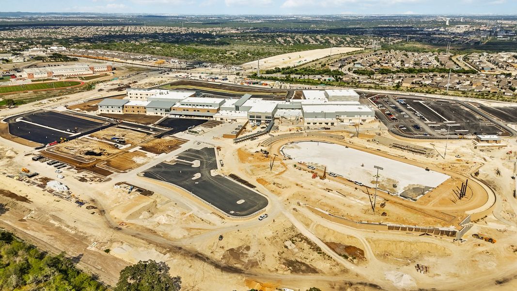 Site preparation and early development at Hunters Ranch in San Antonio, TX (Image 64).