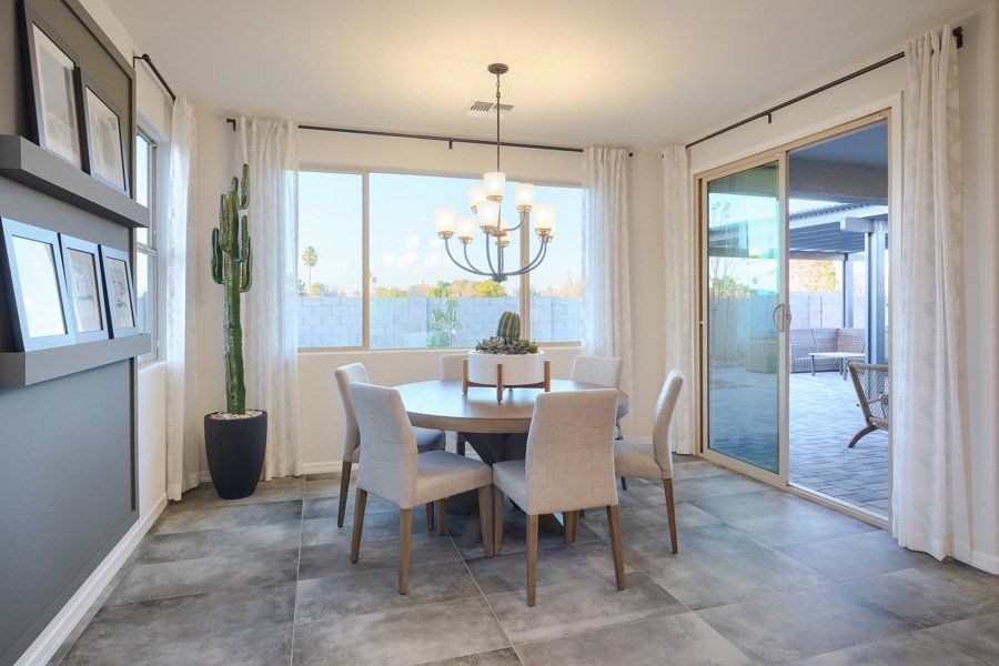 Furnished interior in a model home at Laveen Vistas II in Laveen (Image 23).