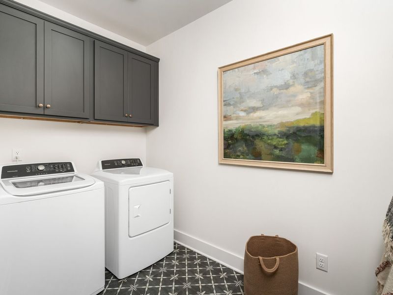 Furnished interior in a model home at Woods Crossing in Gallatin (Image 19).