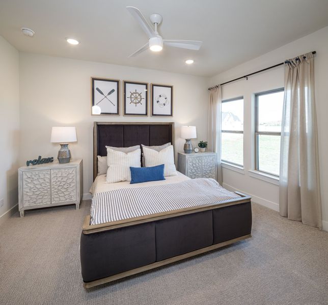 Furnished interior in a model home at Heath Golf and Yacht Club in Heath (Image 28). Furnished interior in a model home at Heath Golf and Yacht Club in Heath (Image 28).